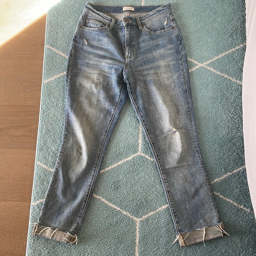 Oliver Logan distressed jeans